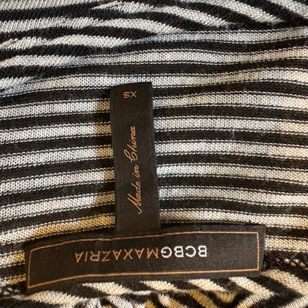 BCBGMAXAZRIA Striped Sweater